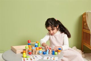 Viga Toys® Houten Toren Bouwspel